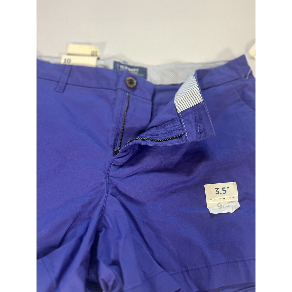 Old Navy Everyday Shorts Women's 10 Purple Flat Front High Rise Pockets NEW! - Picture 5 of 10
